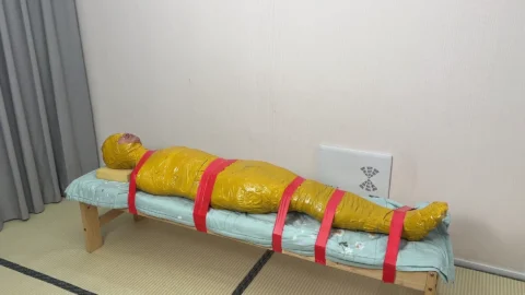 Beautiful Yellow Mummy